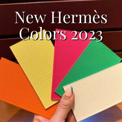 hermes oran colors 2023|new Hermes colors 2022.